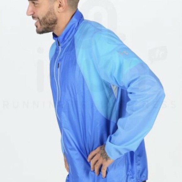 Under Armour UA Run Impasse Wind Jacket Blue 1350941-464 - Picture 5 of 5